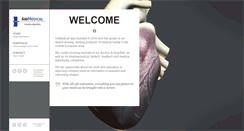 Desktop Screenshot of animedical.at